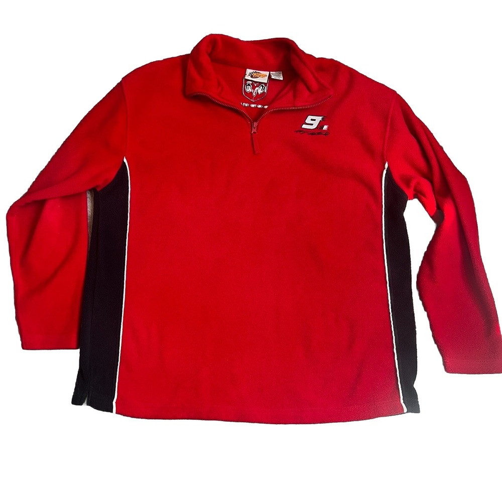 Kasey Kahne Nascar Fleece Pullover Quarter Zip Up Winner's Circle Large